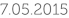 7.05.2015